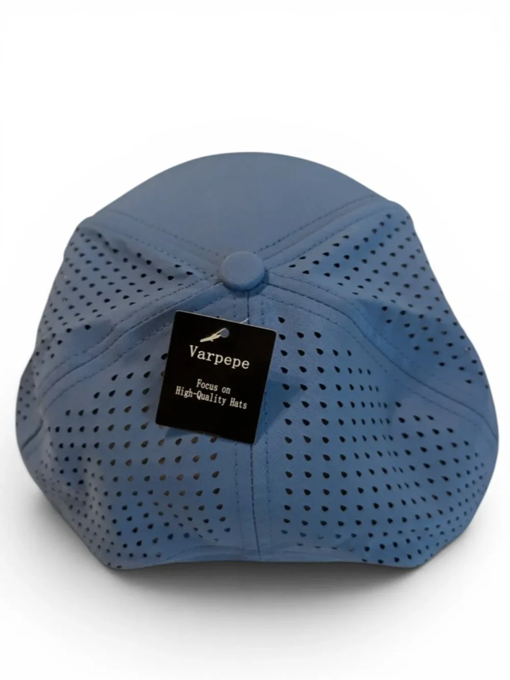 Varpepe Navy Perforated Snapback Hat Size XL NWT